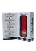 Mini wibrator w kształcie pomatki-Lipstick Vibrator - Red