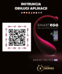 Wibrator sterowany telefonem na odległość.Polska instrukcja-Smart Egg"" - App Controlled massager