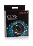 Silicone 3-Snap Erection Ring Black