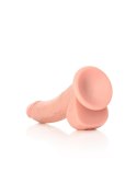 Curved Realistic Dildo Balls Suction Cup - 8""""/ 20,5 cm