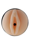 Masturbator w tubie z wibracją-Vagina cyber skin- Latarka