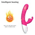Wibrator- Silicone Vibrator USB 7 Powerful Licking and Thrusting Modes