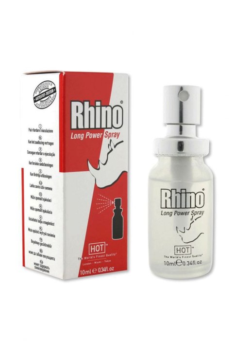 Opóźniacz wytrysku w sprayu -RHINO Long Power Spray