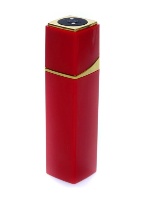 Mini wibrator w kształcie pomatki-Lipstick Vibrator - Red
