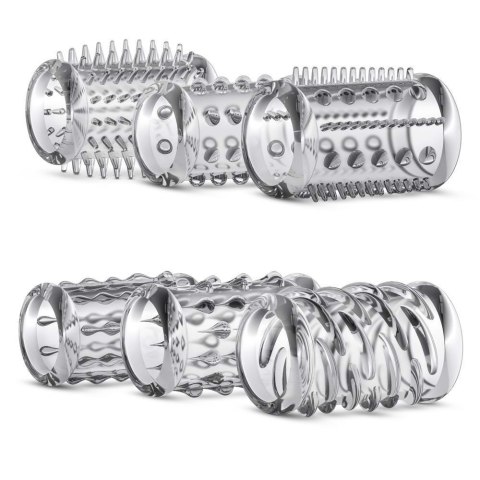 Stymulator-STAY HARD COCK SLEEVE KIT CLEAR