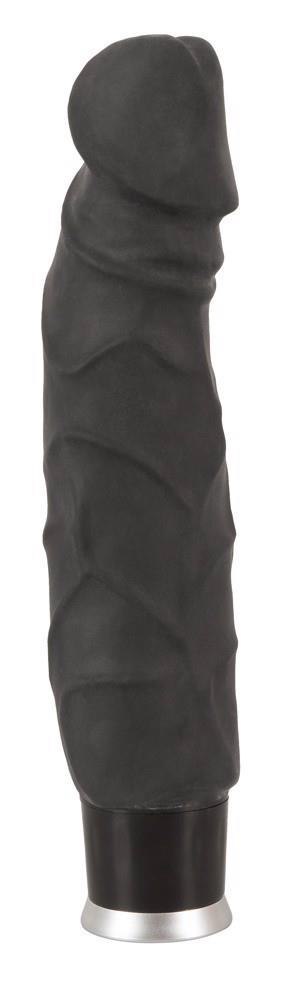 Wibrator o realistycznym wyglądzie. Długość całkowita 23 cm, średnica 4,5 cm.NS Big Vibe Black