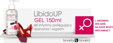 Żel Potęgujący Doznania i Orgazm u kobiet. LibidoUp 150ml.