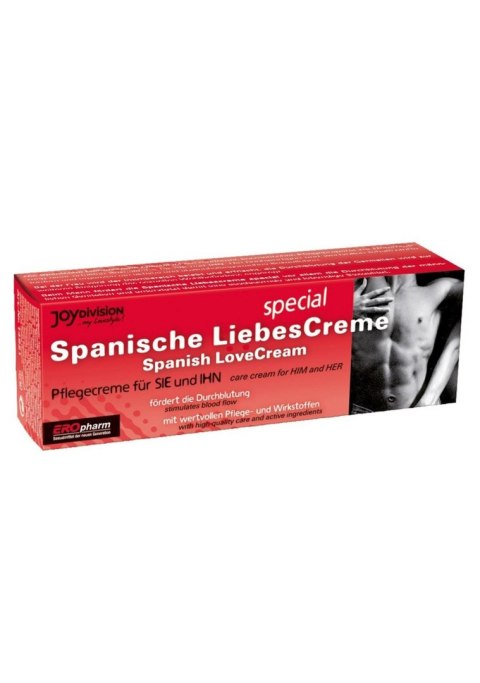 Krem stymulujący dla par. Hiszpańska namiętność - The spanish Lovecream special, 40 ml