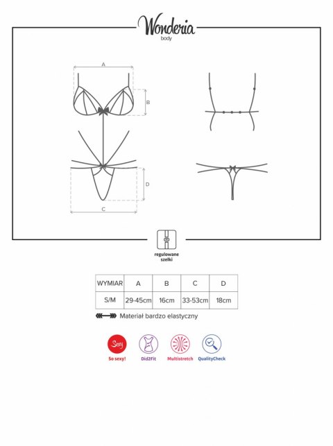 Bielizna-Wonderia body S/M