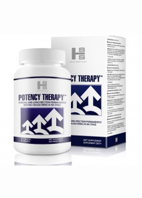 LIBIDO, POTENCJA, EREKCJA DLA MĘŻCZYZN Supl.diety-Potency Therapy 60 tab.