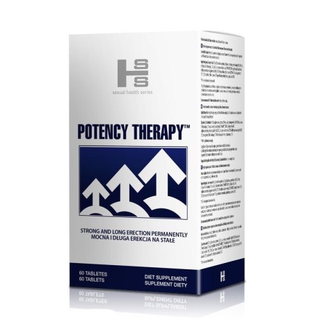 LIBIDO, POTENCJA, EREKCJA DLA MĘŻCZYZN Supl.diety-Potency Therapy 60 tab.
