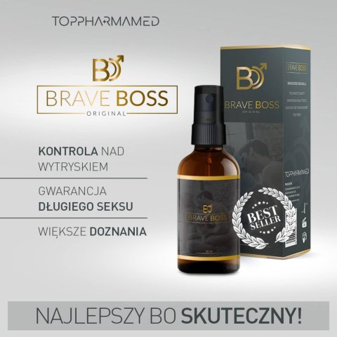 KONTROLA NAD WYTRYSKIEM -BRAVE BOSS Original spray 50 ml