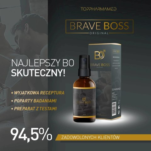 KONTROLA NAD WYTRYSKIEM -BRAVE BOSS Original spray 50 ml