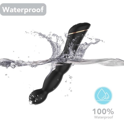 Wibrator do ukierunkowanej stymulacji punktu G, podgrzewany, 9funkcji wibracji-Laband Black