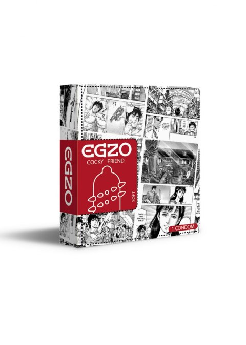 Prezerwatywa z wypustkami -Egzo Dragon Lord`s