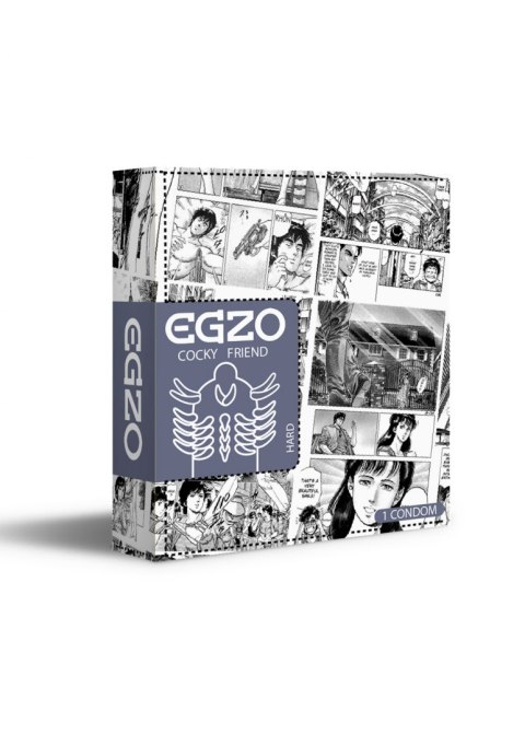 Prezerwatywa z wypustkami-Egzo Ugly Coyote