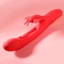 Butterfuly dual flicking vibrator