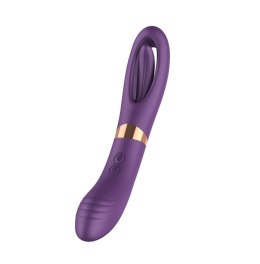 Przekrocz granice przyjemności z naszym wibratorem podwójnie wibrującym z 10 prędkościami! Flicking dual g spot vibrator