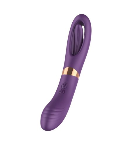 Przekrocz granice przyjemności z naszym wibratorem podwójnie wibrującym z 10 prędkościami! Flicking dual g spot vibrator