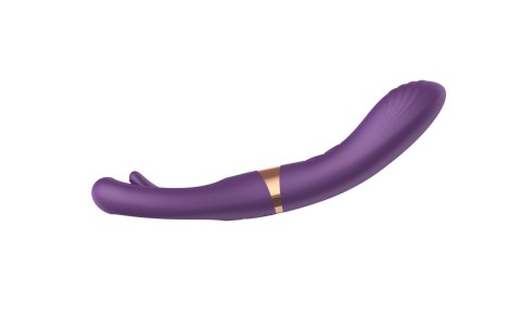 Przekrocz granice przyjemności z naszym wibratorem podwójnie wibrującym z 10 prędkościami! Flicking dual g spot vibrator