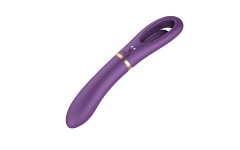 Przekrocz granice przyjemności z naszym wibratorem podwójnie wibrującym z 10 prędkościami! Flicking dual g spot vibrator