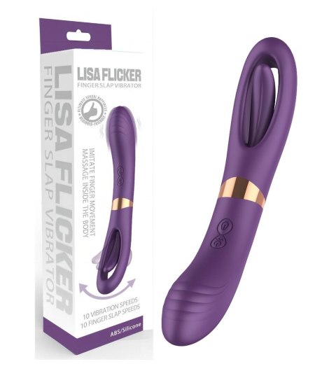 Przekrocz granice przyjemności z naszym wibratorem podwójnie wibrującym z 10 prędkościami! Flicking dual g spot vibrator