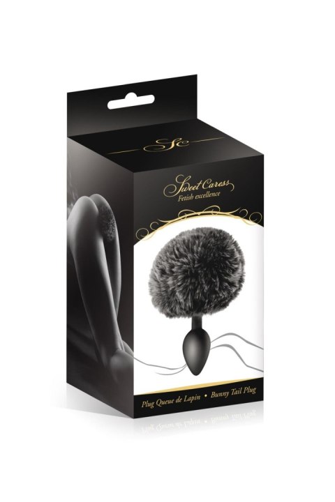 BLACK POMPOM ANAL PLUG