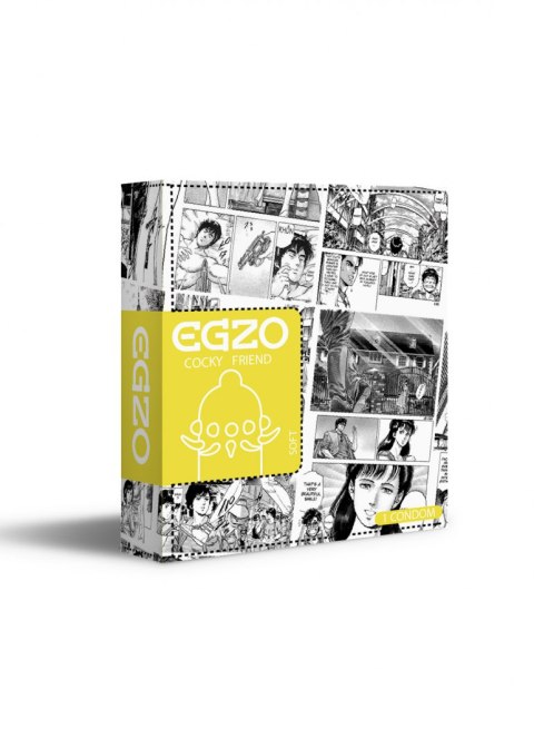 Prezerwatywa z wypustkami -Egzo Bee`s Knees