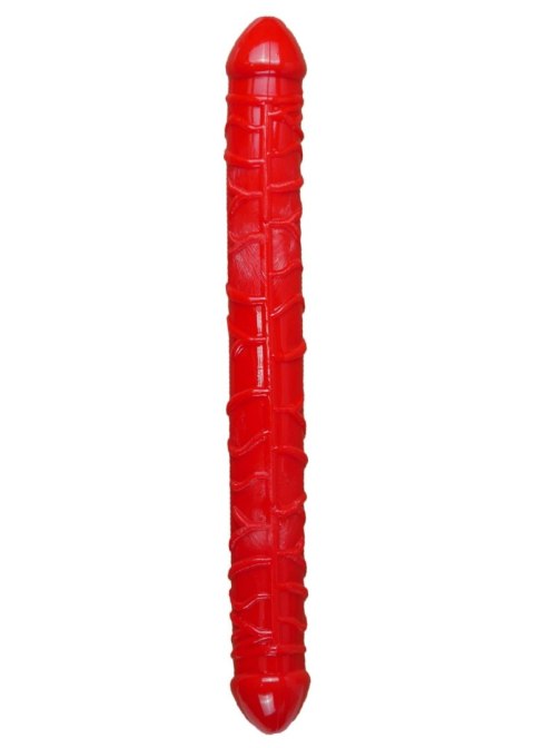 Dwustronne Dildo-Flexible Double Dong - Red