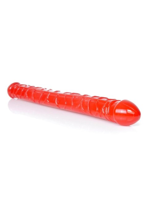 Dwustronne Dildo-Flexible Double Dong - Red