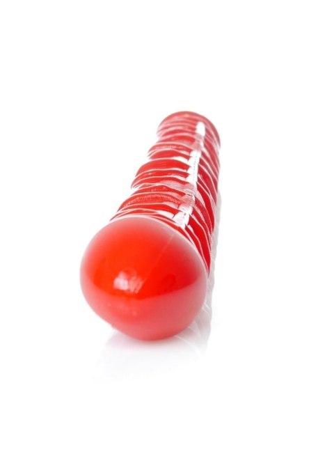 Dwustronne Dildo-Flexible Double Dong - Red