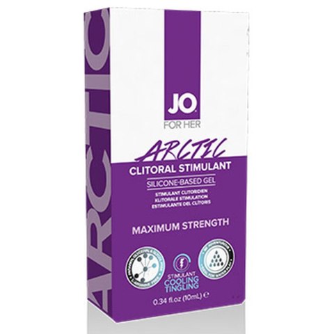 Żel intensywnie stymulujący. System JO - For Her Clitoral Stimulant Cooling Arctic 10 ml