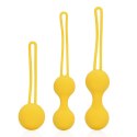 Kegel Ball Exercise Set - Lemonade Yellow