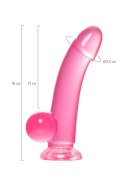Realistic dildo A-Toys by TOYFA Fush, TPE, pink, 18 cm