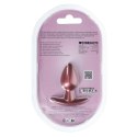 Smooth Silicone Anal Plug - Small - 2.6 / 6,5 cm - Rose Gold