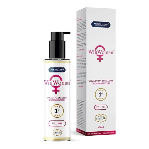 Silniejszy orgazm, Intensywne doznania, Wzrost libido- WinWoman 150 ml