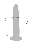 Dildo-COCK 7 INCH BLACK