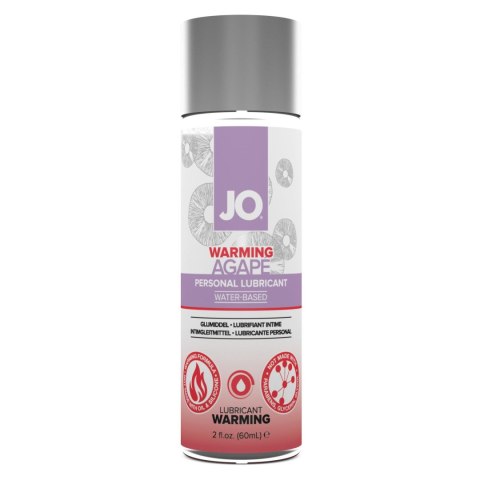 System JO - For Her Agape Glijmiddel Warm 60 ml