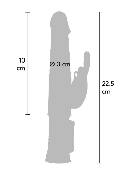 Wibrator-HAPPY HUGGING BUNNY PURPLE