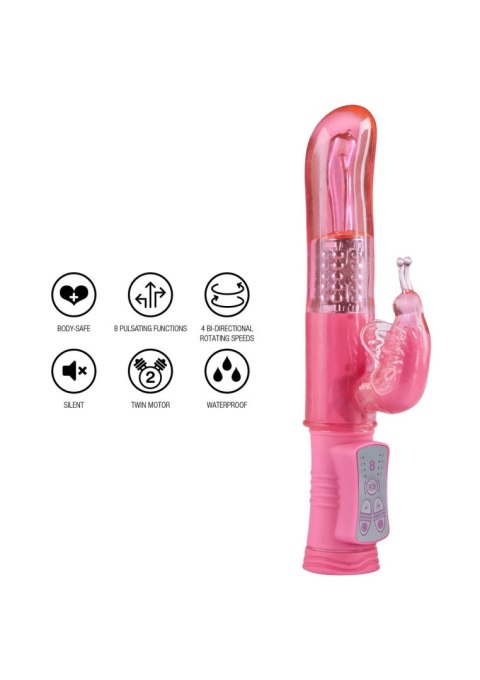 Wibrator-HAPPY HUGGING BUTTERFLY PINK