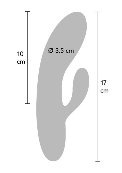 Wibrator-SPLENDOR RABBIT BLACK