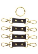 Studded Hogtie Black