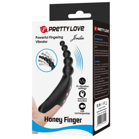 PRETTY LOVE - Jordin, 10 wibracji, Silicone