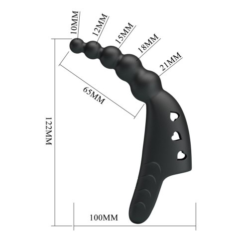 PRETTY LOVE - Jordin, 10 wibracji, Silicone