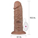 10.5'' Realistic Chubby Vibrating Dildo