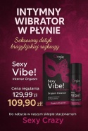 Wibrator w płynie, moc 8/10 -SEXY VIBE! INTENSE ORGASM