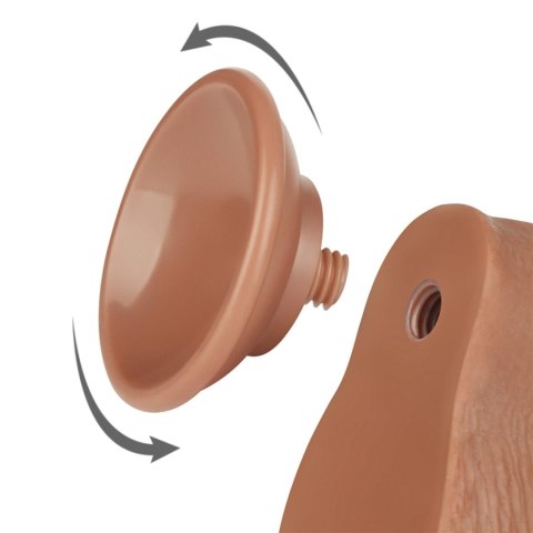 7.5'' Sliding Skin Dual Layer Dong Brown