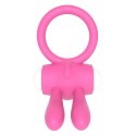 Power Clit Silicone Cockring Pink