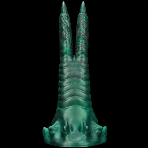 Savage Charm Double-Claw Vibrating Silicone Dildo