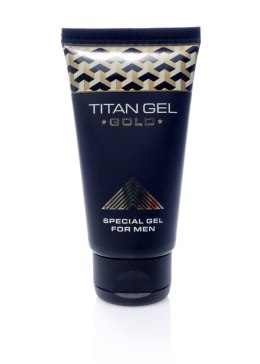 Najmocniejszy żel na powiększenie, erekcję i wytrysk.-Titan GEL GOLD 50ml.( ORGINAL )